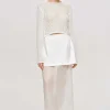 Cheap Source Unknown Tricot Semi-Transparent, Bouleau