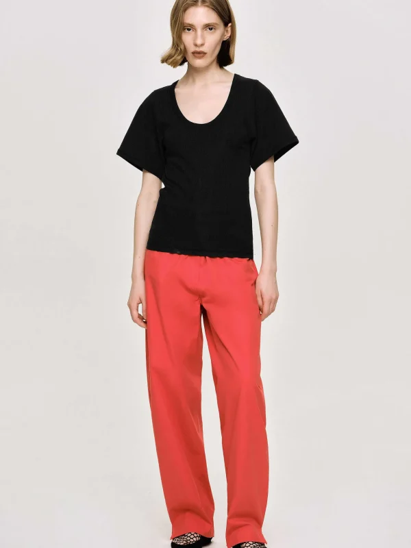 Clearance Source Unknown T-Shirt Deep U, Noir